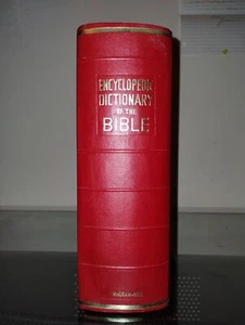 Enzyklopädisches Wörterbuch der Bibel (1963, HC) illustrierte und ausklappbare Karte - Bild 1 von 10