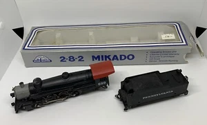 HO scale Scene Master Life Like Mikado 2-8-2 Pennsylvania 689 Engine & Coaler - Picture 1 of 21