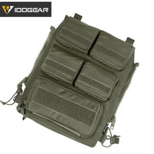 IDOGEAR Tactical Pouch Tasche Zipper On Panel mit Mag Pouch für JPC2.0 CPC AVS Weste - Bild 1 von 6