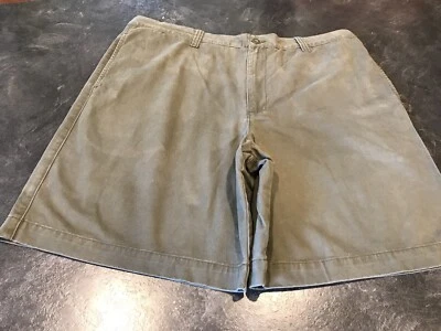 Bermudas chinas para hombre Merona verde oscuro frente plano talla 42 - nuevas con etiquetas Foto 1 de 4