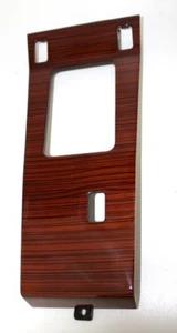 SCHALTKONSOLE ZEBRANO HOLZ WOOD MERCEDES W124 RESTAURIERT AUSTAUSCH *18 - Picture 1 of 4
