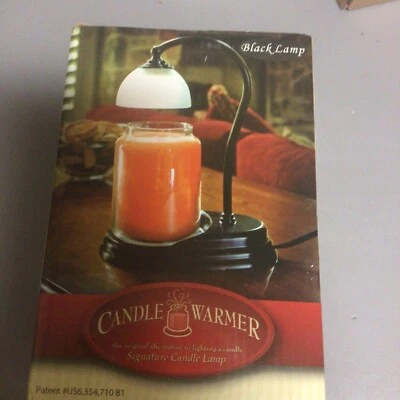 Lámpara Calentador de Velas Aurora Negra NUEVA En Caja Foto 1 de 4