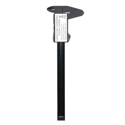 6" 150mm Carbin Fiber Electronic Digital Vernier Caliper Micrometer Guage LCD - Image 1 of 4