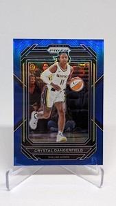 Crystal Dangerfield 2023 Panini Prizm WNBA Blue #/175 #29 Dallas Wings