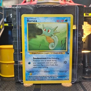 Horsea Fossil Pokémon TCG 49/62 Unlimited Common - Picture 1 of 6