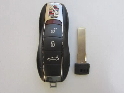 OEM PORSCHE PANAMERA SMART KEY KEYLESS REMOTE ENTRY FOB KR55WK50138 UNLOCKED - Image 1 of 4