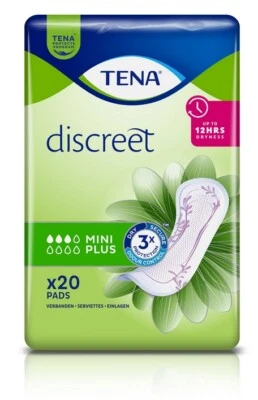 TENA DISCREET Inkontinenz Einlagen mini plus 6x20 ST