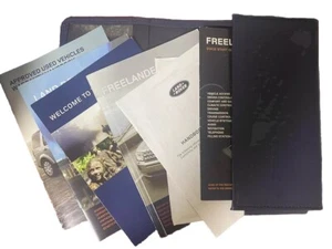 FREELANDER2 OWNERS PACK/HANDBOOK+GUIDE BOOKS & WALLET ETC 06-14 LRL100256121 - Picture 1 of 6