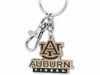 Auburn Tigers Keychain Metal Heavyweight Team Logo Key Ring