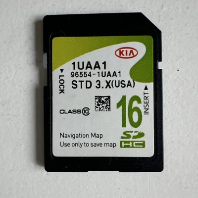 2017 Kia Optima Navigation SD CARD GPS Map 96554 D5402 - Image 1 of 2