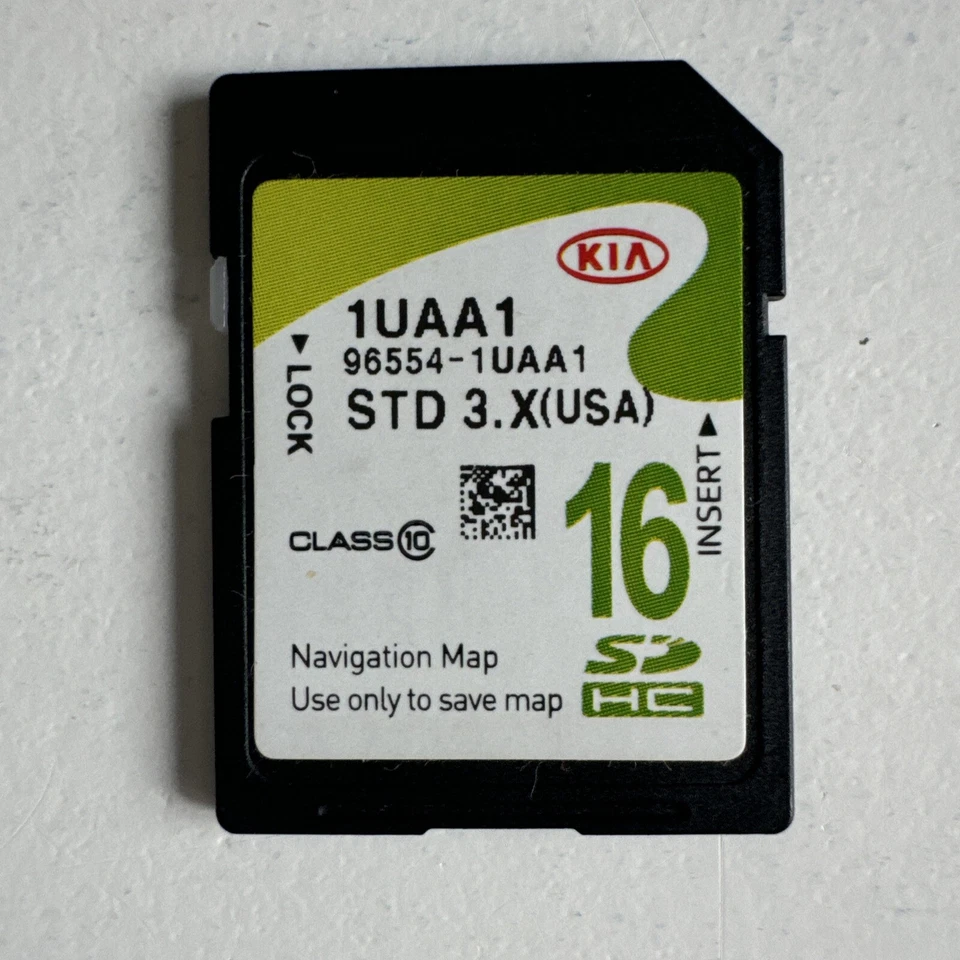 2017 Kia Optima Navigation SD CARD GPS Map 96554 D5402 - Image 1 of 2