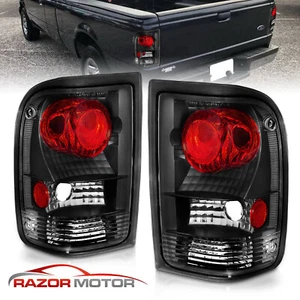 Par de luces traseras negras estilo fábrica Ford Ranger 1993 1994 1995 1996 1997 - Imagen 1 de 7