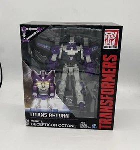 Transformers Titans Return Octone Murk Voyager Class Triple Changer Decepticon - Imagen 1 de 7