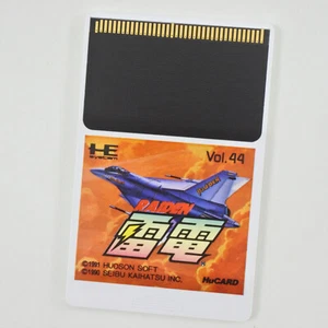 PC Engine Hu RAIDEN Card Only 2373 pe - Picture 1 of 3