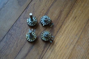 4 Vintage 0,1 Meg Potentiometer, Ohmite und Allen Bradley - Bild 1 von 5