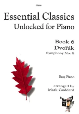 Essential Classics Unlocked for Piano: Book 6, Dvorak Symphony No.8 (Easy Piano) - Image 1 of 4