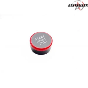Red Start Stop Switch Push Button Cover for Audi A6 allroad RS6 Avant 2019-2022 - Picture 1 of 5
