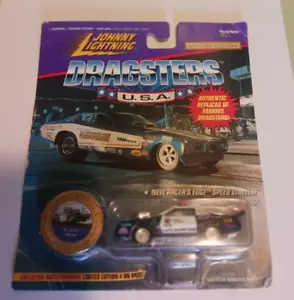 Johnny Lightning Dragsters USA 1992 LAPD Racing Team Die-Cast Car Model in Box - Picture 1 of 5