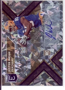 jester weah rc rookie draft auto autograph pittsburgh pitt panthers college #/10 - Picture 1 of 1