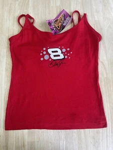Dale Earnhardt Jr. #8 NASCAR SZ: LG runs SMALL Racing NAME & NUMBER Tank Top VTG - Picture 1 of 5