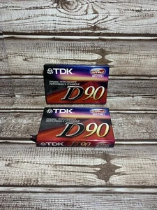 Paquete de 2 casete en blanco de uso general TDK D60 sellado - Imagen 1 de 3