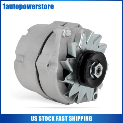 Aluminum Alternator For 1970-1986 Chevrolet C20 Suburban Buick LeSabre 7.4L 2.5L — 第 1/4 张图片