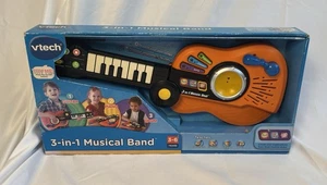 Neu im Karton V-Tech 3-in-1 Musikband - Gitarre, Klavier und Schlagzeug 3-6 Jahre alt - Bild 1 von 4