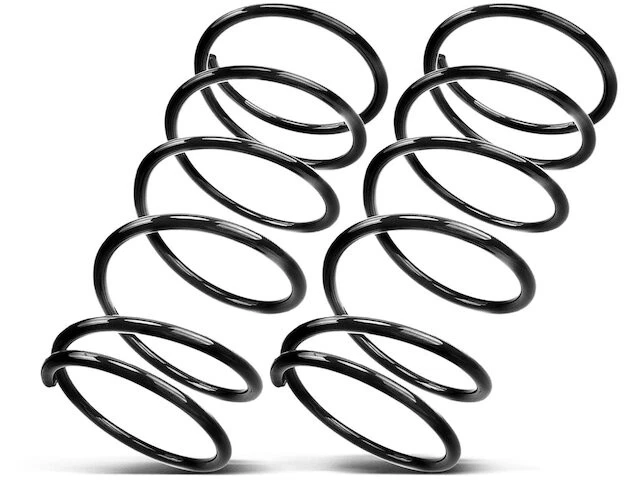 Rear Coil Spring Set For 1999-2000, 2002 Ford Escort Sedan WW176JM — 第 1/1 张图片