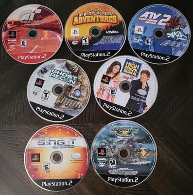 LOTE DE VIDEOJUEGOS: PLAYSTATION 2: GHOST RECON, GRAN TURISMO 3, SOCOM II, SING IT Foto 1 de 4