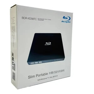 Original BDR-XD08TC BD/DVD/CD Blu-Ray Drive Optical Burner Player USB3.0/2.0  - Picture 1 of 5