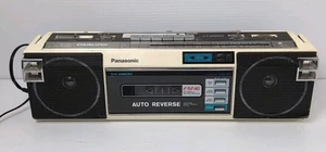 Panasonic Ambience RX-FM16 Stereo Cassette AM/FM Radio Ghettoblaster siehe Beschreibung  - Bild 1 von 6