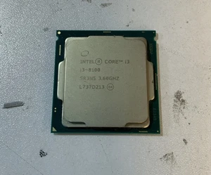 Intel Core i3-8100 8th Gen. 3.60GHZ 4-Core 6MB Cache CPU Processor "M5B" - Picture 1 of 2
