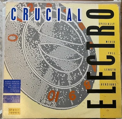Crucial Electro Vol 1 - Best Of Street Sounds Comp - Vinyl LP 1984 EX Condition - Bild 1 von 4