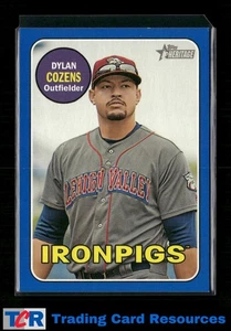 2018 Topps Heritage Minor League #21 Dylan Cozens Blue #/99 - Picture 1 of 2