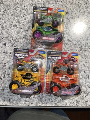FULL SET! Monster Jam 1:64 Walmart Exclusive OPEN OPEN no package - Image 1 of 4
