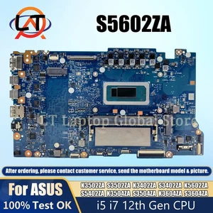 For ASUS Motherboard S5602ZA ZenBook Pro 15 Flip UP6502Z K3502ZA S3402ZA S5402ZA - Afbeelding 1 van 6