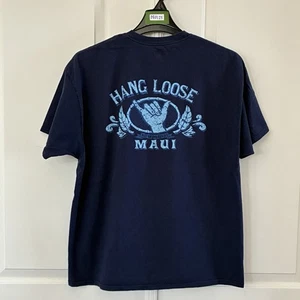 Camisa Hang Suelta Maui Para Hombre Adulto XL Azul Shaka Surf Playa Informal Exterior - Imagen 1 de 6