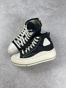 R13 Kurt High Top Sneaker schwarz Größe 40 - Bild 1 von 16