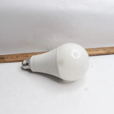 EcoSmart Dimmable LED Light Bulb Plastic Daylight Frosted White 2550lm A23 150W - Image 1 of 4