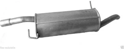 Silencieux Arrière Pour Ford Fusion 1,6 74KW 100PS Année 2002 - Photo 1/4