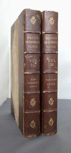 Master Humphrey's Clock 3 vols in 2, 1840/41 1st ed Barnaby Rudge Curiosity Shop - Imagen 1 de 7