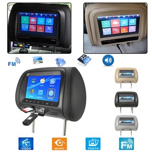 AA 7-Zoll-Bildschirm Auto Kopfstütze Monitor Video DVD-Player HDMI USB TV IR SD