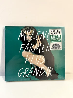 Mylene Farmer CD Best Of Plus Grandir Pochette Verte Neuf Sous Blister - Photo 1/4