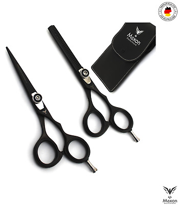 2tlg Profi Friseurscheren Set Haarschere Effilierschere Scissors Haarschneiden • 18.95€