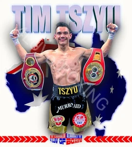 Pósters de Tim Tszyu 4LUVofBOXING Nuevo Boxeo Arte de Pared - Imagen 1 de 4