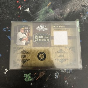 2005 Donruss Timeless Treasures Statistical Champions Year Materials Mark Mulder