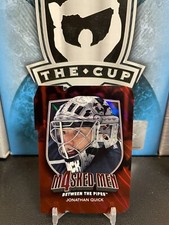 2011-12 Between The Pipes Masked Men IV Ruby Die Cuts #MM36 Jonathan Quick