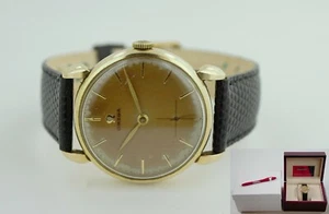 Vintage Omega Gold Plated 2743-4 Cal 266 Year 1954 Men's Watch - Picture 1 of 10