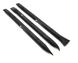 3 iN Black Nylon Plastic Curve Sharpe Spudgers Tool For iPad iPhone, Laptop, Tab - Picture 1 of 11