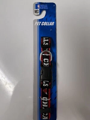 WOW! Pet's First NBA Chicago Bulls Pet Collar MEDIUM 12-16" Long  FAST FREE SHIP - Image 1 of 4